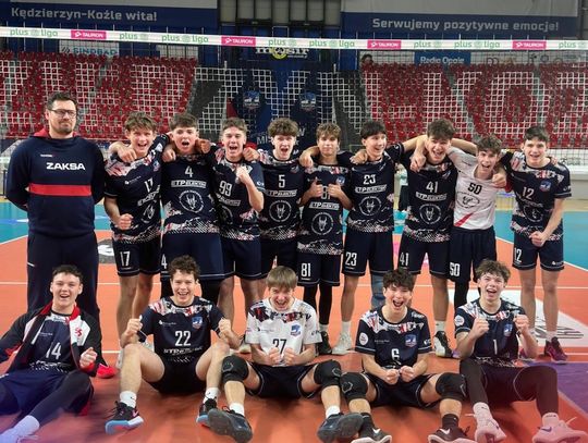 Młodzi siatkarze z Kędzierzyna-Koźla wywalczyli awans do ćwierćfinału Mistrzostw Polski