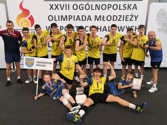 Młodzi siatkarze z Kędzierzyna-Koźla zwyciężyli w Ogólnopolskiej Olimpiadzie Młodzieży