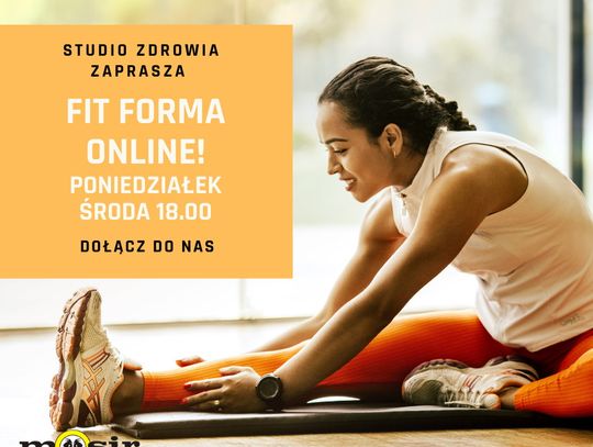 MOSiR wraca z zajęciami fitness online. Dziś pierwsze spotkanie