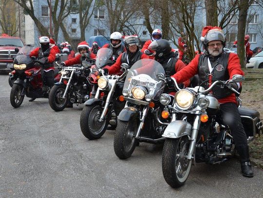 Motocykliści z Kędzierzyna-Koźla znów pomagają Świętemu Mikołajowi. FOTOREPORTAŻ