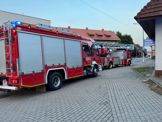 Myśleli, że płonie pawilon handlowy. Straż pożarna interweniowała przy ulicy Karola Miarki