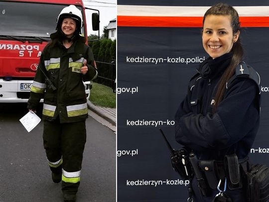 Na co dzień policjantka, po godzinach strażaczka. Magdalena Czogała to funkcjonariuszka z powołania