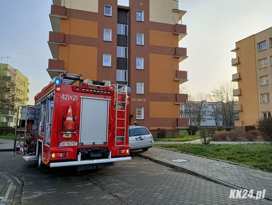 Na ratunek było za późno. Strażacy otwierali mieszkanie na Pogorzelcu