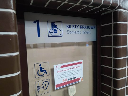 Nagły zwrot w sprawie kas biletowych na dworcu. Jeszcze w lutym wznowią działalność
