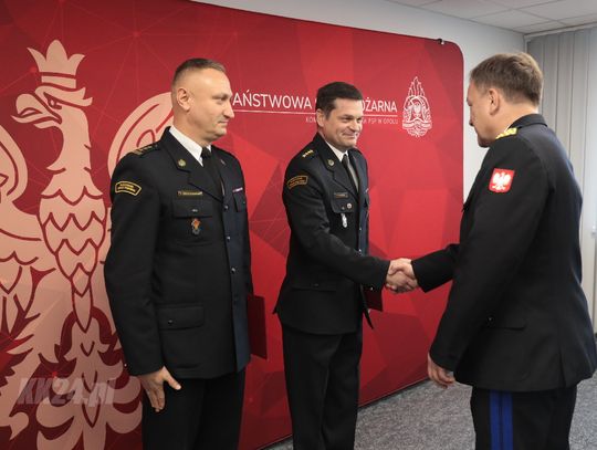 Nagroda za reakcję poza służbą. St. kpt. Łukasz Połomski ruszył na pomoc w wypadku