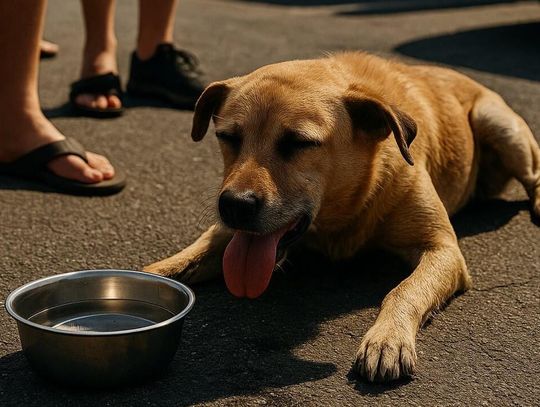 Najpierw balkon, potem auto... Zwierzęta cierpią w upałach, bo ludzie zapominają, co to odpowiedzialność