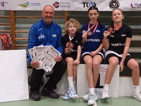 Natalia Paras, Michalina Falińska i Oskar Żyra powołani do kadry Polski w badmintonie