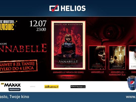 Nie zmrużysz oka aż do rana. Nocny maraton Annabelle w kinie Helios