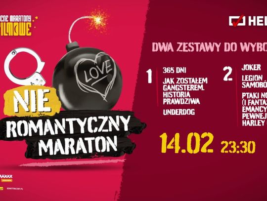 Nieromantyczne maratony filmowe na ekranie kędzierzyńskiego Heliosa