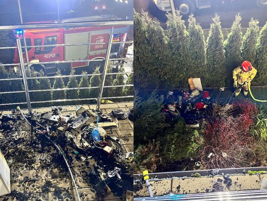 Nocny pożar domu w Większycach. Cztery osoby ewakuowały się przed przyjazdem straży