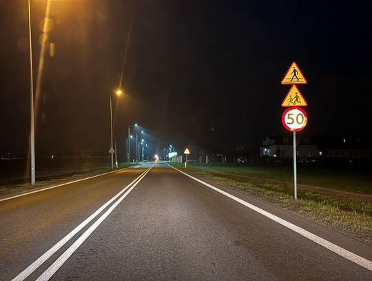 Nowe oznakowania, ograniczenie prędkości czy doświetlenie przejść dla pieszych. Będzie bezpieczniej na drogach krajowych