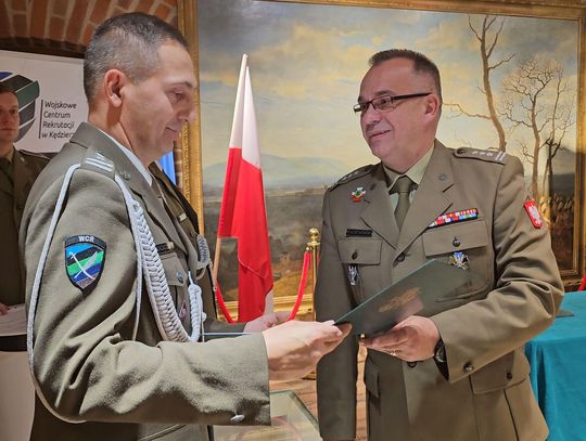 Nowy szef Wojskowego Centrum Rekrutacji w Kędzierzynie-Koźlu. Kapitana Adama Kozioła zastąpił podpułkownik Sławomir Grządzielewski