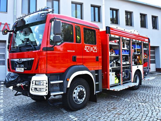 Nowy wóz dla strażaków z Kędzierzyna-Koźla. Już jeździ na akcje