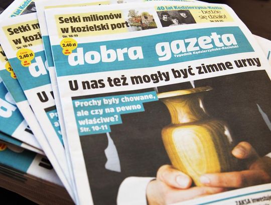 Od dzisiaj w sprzedaży nowy lokalny Tygodnik Kędzierzyńsko-Kozielski Dobra Gazeta