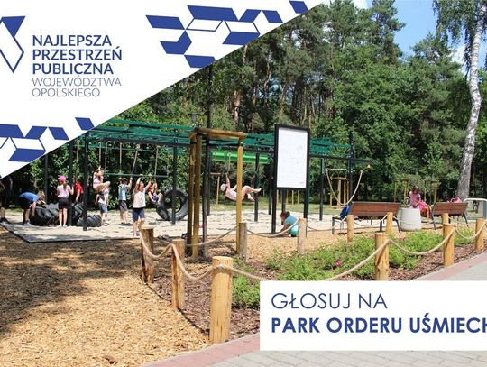 Odnowiony Park Orderu Uśmiechu walczy o miano "Najlepszej Przestrzeni Publicznej Województwa Opolskiego
