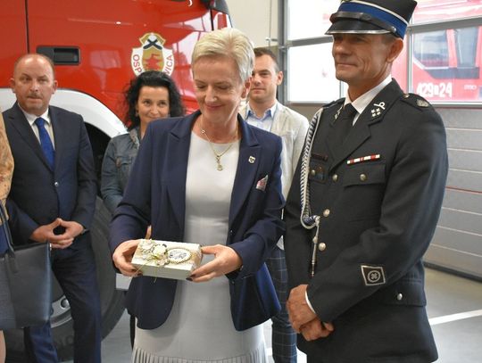 Oficjalne powitanie nowego wozu Ochotniczej Straży Pożarnej w Kłodnicy