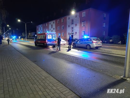 Ojciec z dzieckiem potrąceni na przejściu dla pieszych na ulicy Kozielskiej. Chłopiec został zabrany do szpitala