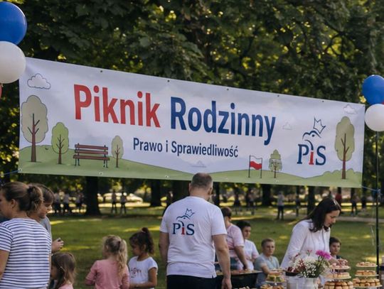 Piknik rodzinny „Wstąp do PiS!” w Kędzierzynie-Koźlu. Będzie poczęstunek i wspólne pieczenie kiełbas