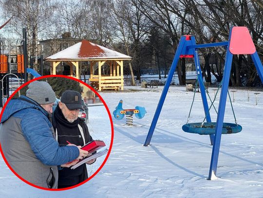 Plac zabaw w Rogach będzie oświetlony i monitorowany. Przekazano plac budowy