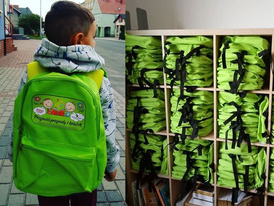 Plecaki z książkami trafiły do kędzierzyńsko-kozielskich przedszkoli. Akcja promująca czytelnictwo