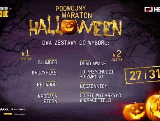 Podwójne nocne maratony filmowe Halloween w kinie Helios