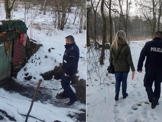 Policjanci i streetworkerzy kontrolują miejsca koczowania bezdomnych w Kędzierzynie-Koźlu