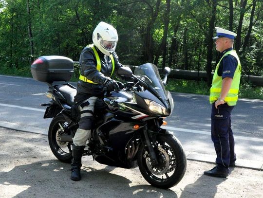 Policjanci wzięli na celownik motocyklistów. Wzmożone kontrole na drogach powiatu