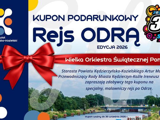 Powiat kędzierzyńsko-kozielski gra z WOŚP. Wyjątkowe aukcje na 34. Finał