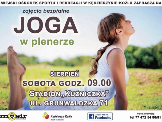 Powraca wakacyjna joga w plenerze. W sobotę kolejne spotkanie na stadionie