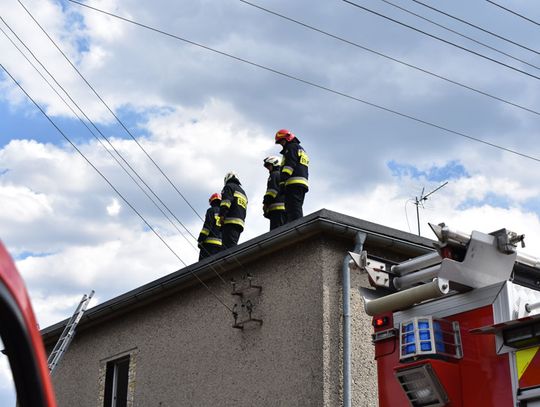 Pożar komina w domu jednorodzinnym. Strażacy interweniowali w Sławięcicach