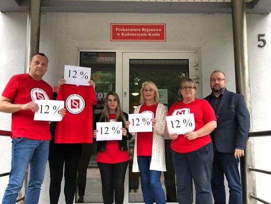 Pracownicy kozielskiej prokuratury włączyli się w ogólnopolską akcję protestacyjną