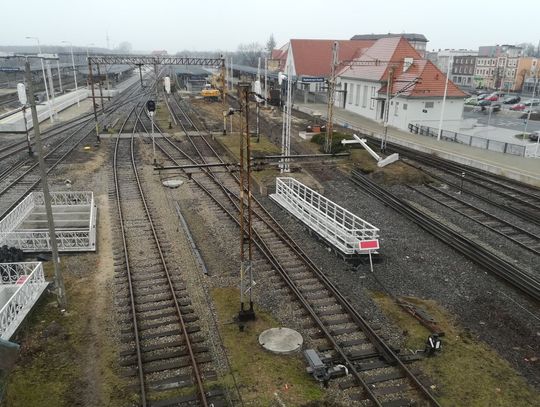 Przebudowa linii do Opola minęła półmetek. Prace mają zakończyć się pod koniec 2021 roku. ZDJĘCIA