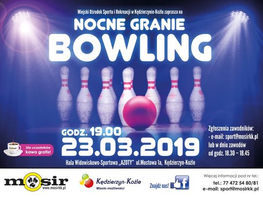 Przed nami szósta edycja nocnego turnieju bowlingowego w Kędzierzynie-Koźlu