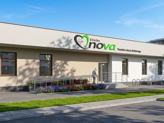 Przy ulicy Harcerskiej powstaje nowoczesna poradnia lekarza rodzinnego Kliniki Nova. Będzie osobna część pediatryczna