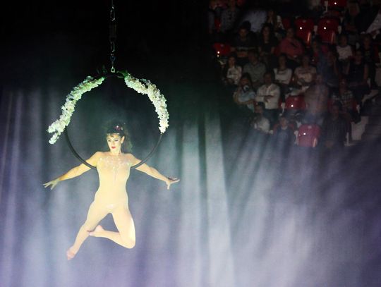 Publiczność w Hali Azoty zabrana w magiczny świat Teatru Ocelot. Spektakl na urodziny miasta. ZDJĘCIA