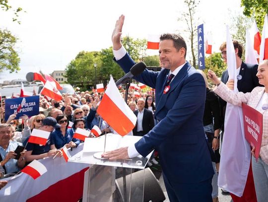 Rafał Trzaskowski przyjedzie do Kędzierzyna-Koźla dzień wcześniej. Wiec wyborczy w Parku Pojednania