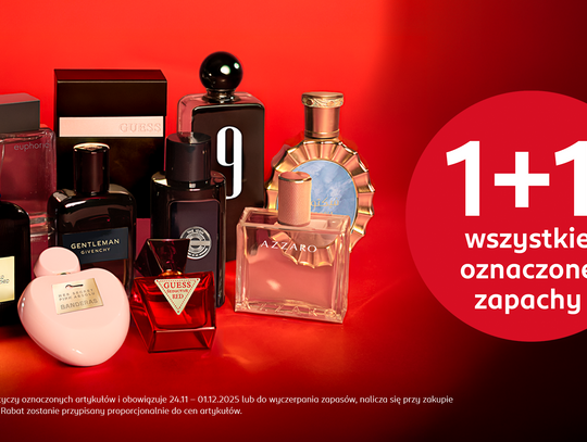Rossmann podwaja przyjemność – 1+1 gratis na perfumy