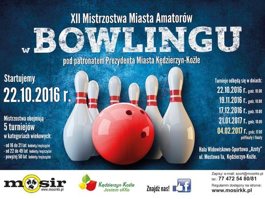 Ruszyły zapisy do kolejnej edycji Mistrzostw Miasta Amatorów w bowlingu