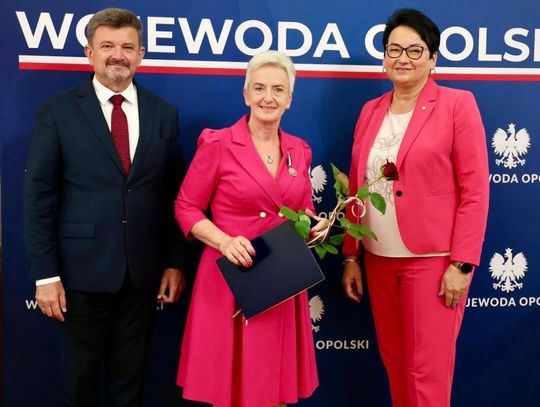 Prezydent Kędzierzyna-Koźla Sabina Nowosielska uhonorowana Odznaką za Zasługi dla Samorządu Terytorialnego