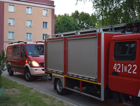 Strażacy i pogotowie gazowe interweniowali w Śródmieściu. W mieszkaniu zadziałała czujka czadu