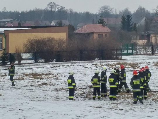 Strażacy interweniują w Blachowni. Jednego z mieszkańców zaniepokoił wyczuwalny w powietrzu zapach gazu