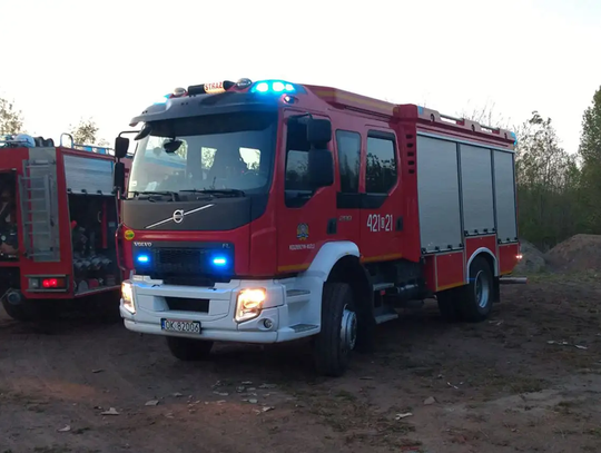 Strażacy wrócili na Tartaczną. Drugi pożar w ciągu kilku godzin