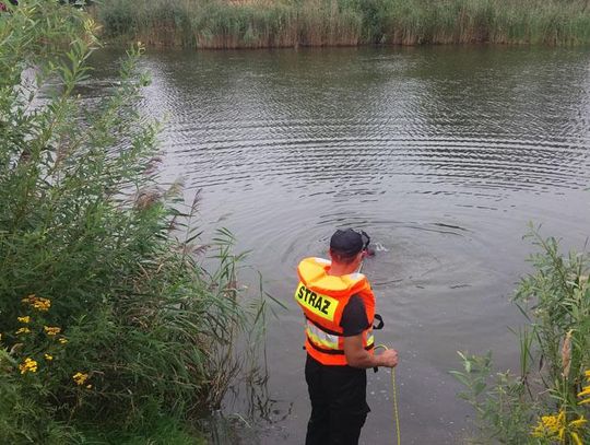 Strażacy z Kędzierzyna-Koźla pomagali szukać topielca w wyrobisku pod Opolem