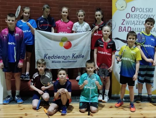 Świetne wyniki młodych badmintonistów MMKS-u na turniejach w Kępnie i Głubczycach