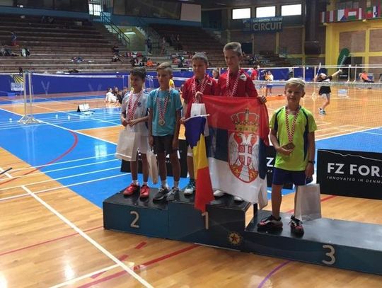 Świetny występ młodych badmintonistów z Kędzierzyna-Koźla na turnieju w Zagrzebiu