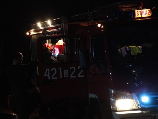 Sześć zastępów straży gasiło pożar w Grudyni Małej. Straty sięgają 50 tysięcy złotych