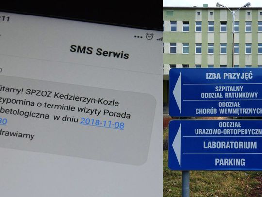 Szpital w Kędzierzynie-Koźlu wysyła pacjentom SMS-y. Teraz nie zapomną o wizycie