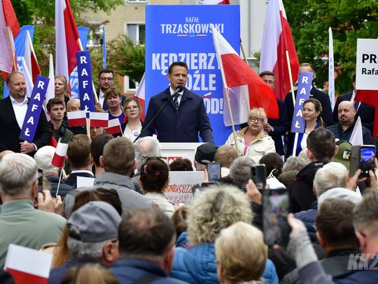Tak było na spotkaniu z Rafałem Trzaskowskim w Kędzierzynie-Koźlu. ZDJĘCIA