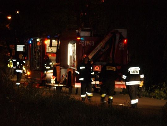 Tragiczny pożar w Koźlu. Strażacy znaleźli w zgliszczach ludzkie zwłoki