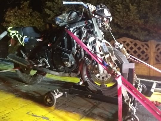 Tragiczny wypadek motocyklisty w Bierawie. Nie żyje 18-letni mężczyzna